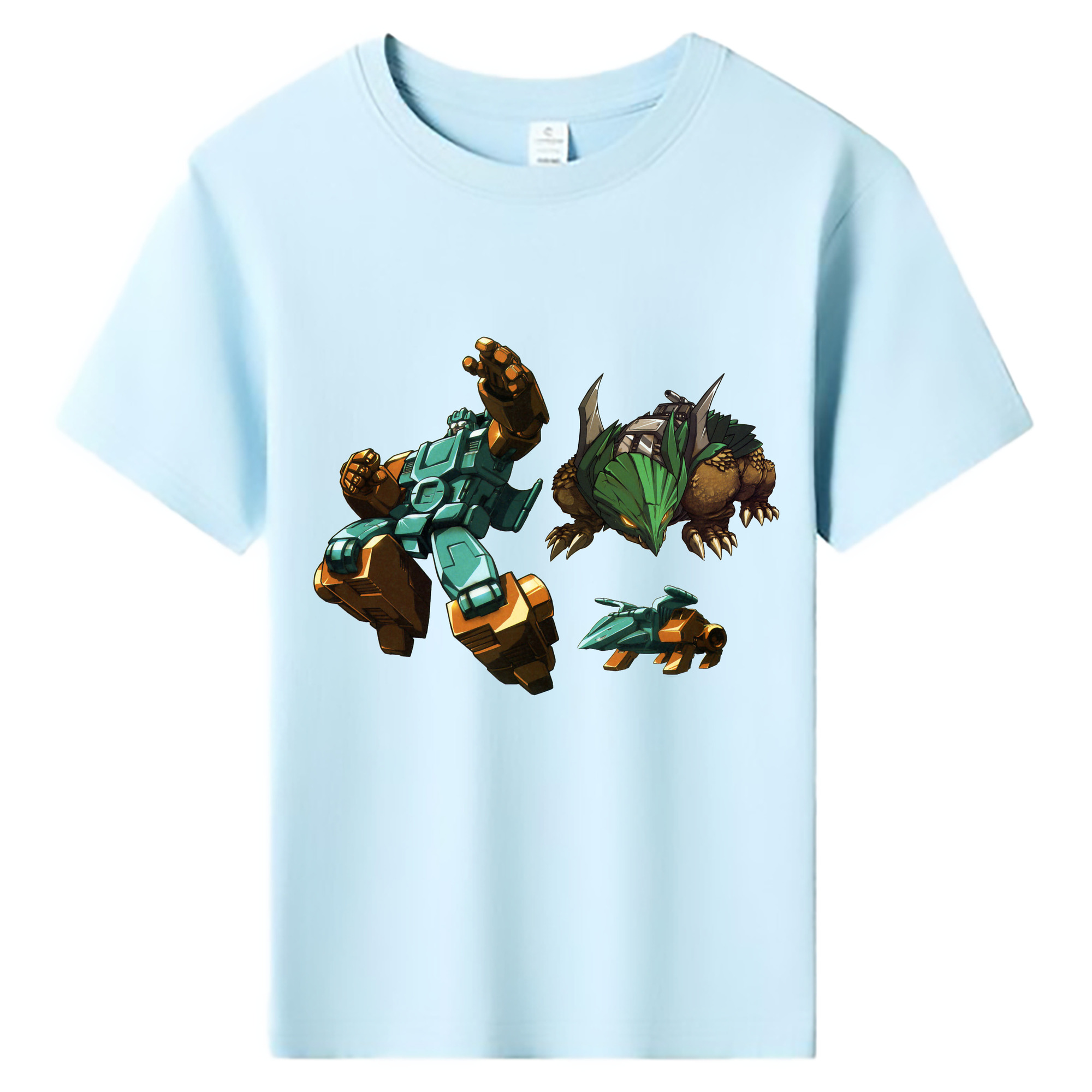 （画像用）  綿100％キッズTシャツ（フロントプリント）